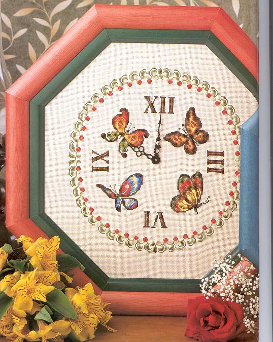 clock flight of butterflies (1)