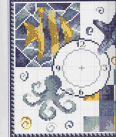 clock small fish starfish (3)