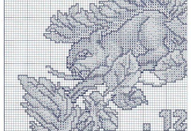 clock squirrels cross stitch (2)