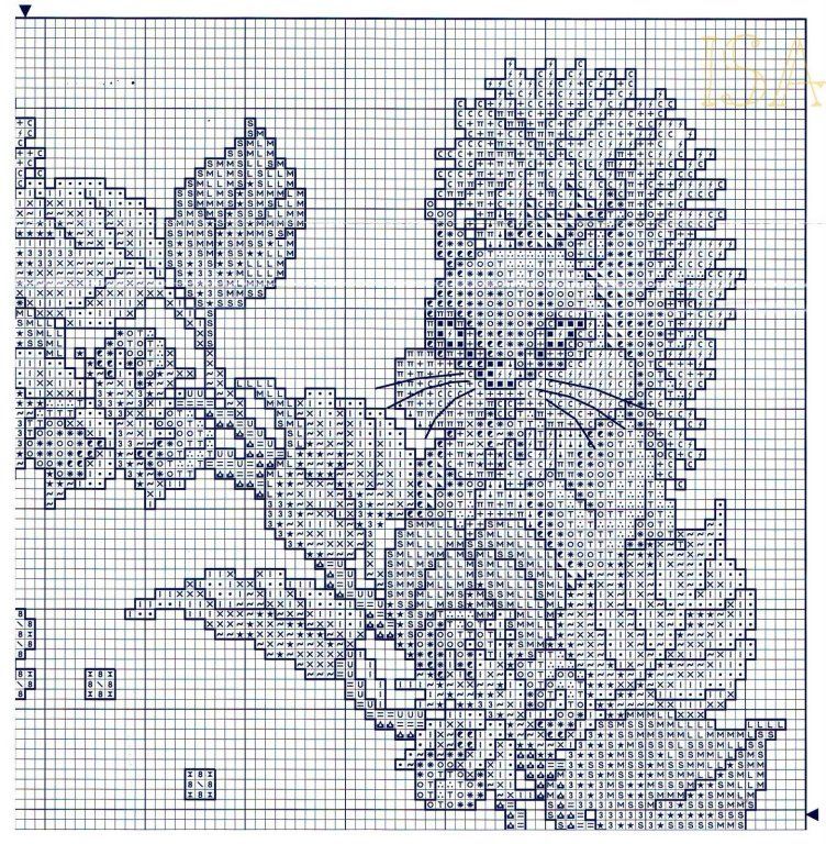 clock squirrels cross stitch (3)