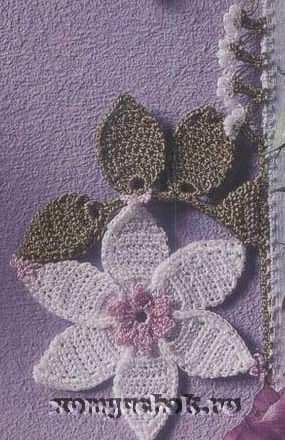 crochet application flowers leaves (1)