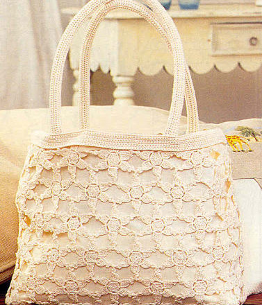 crochet bag white flowers (1)