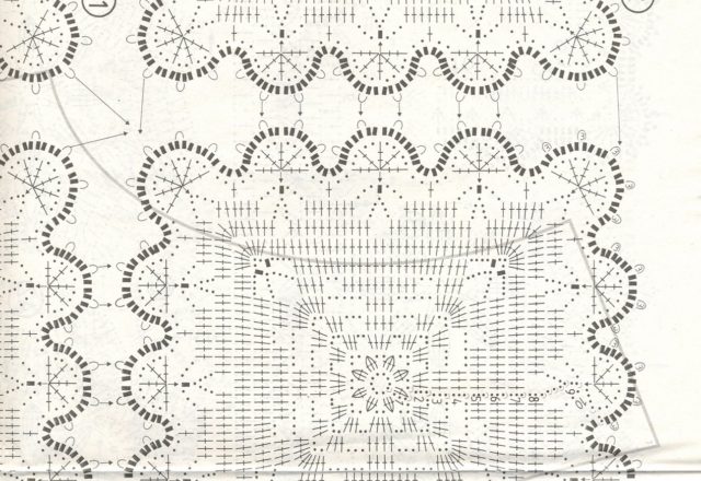 crochet blanket with modules (2)