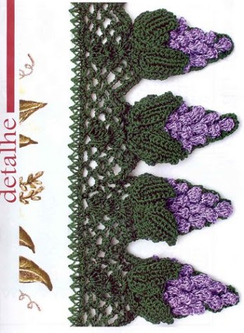 crochet border grapes (1)