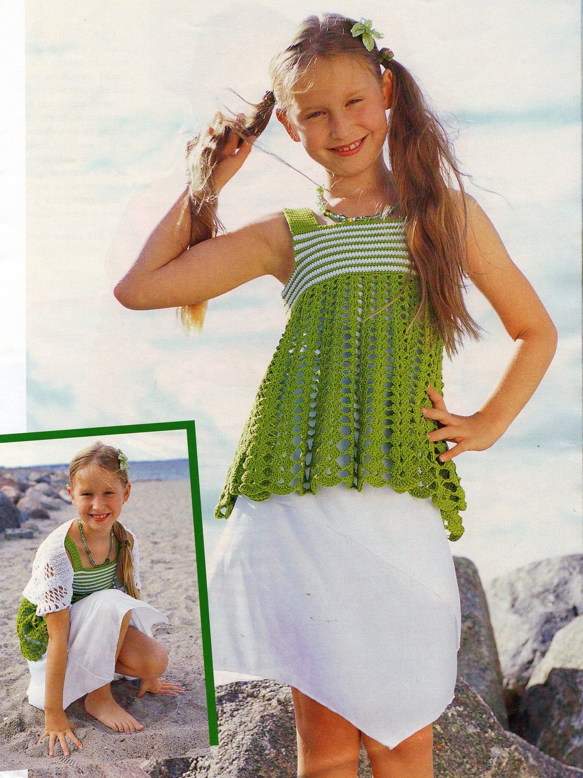 crochet child camisole and bolero (2)