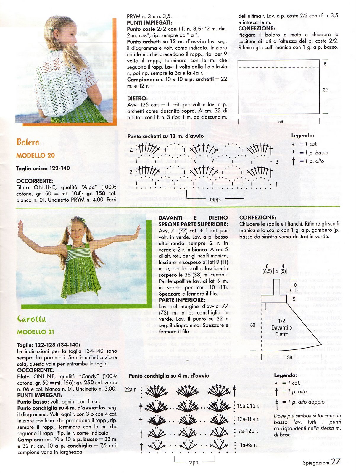 crochet child camisole and bolero (3)