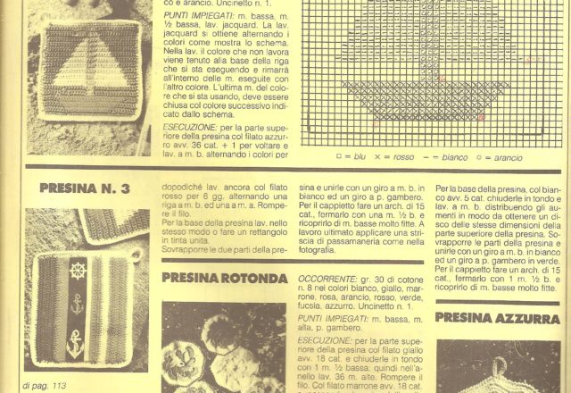 crochet colorful mixed potholder (3)