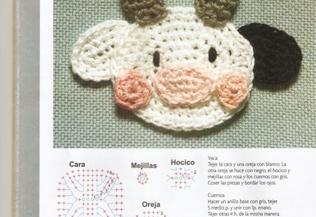 crochet cow application