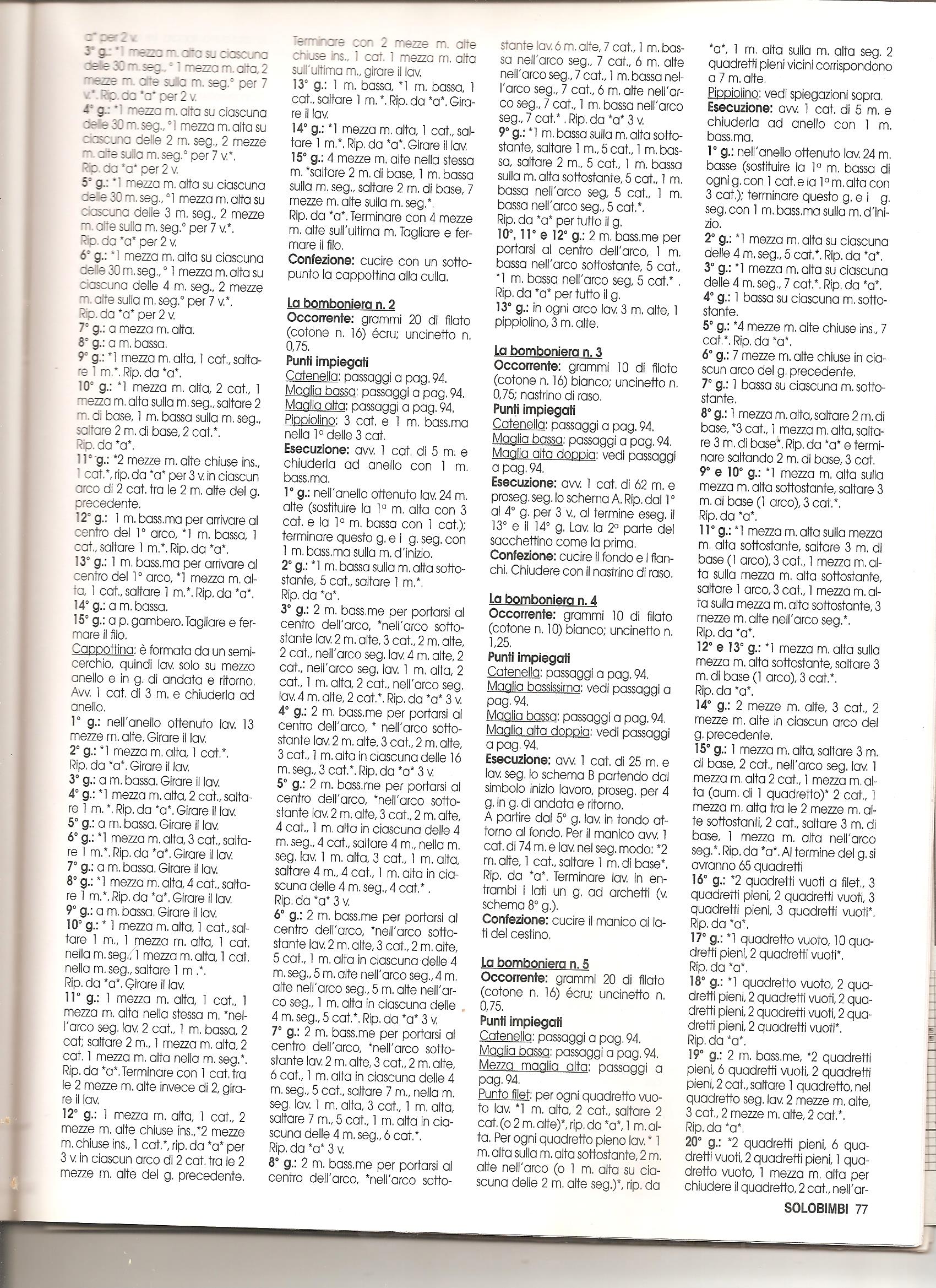 crochet cradle Favor (1)