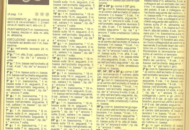 crochet doily round star and flowers (2)