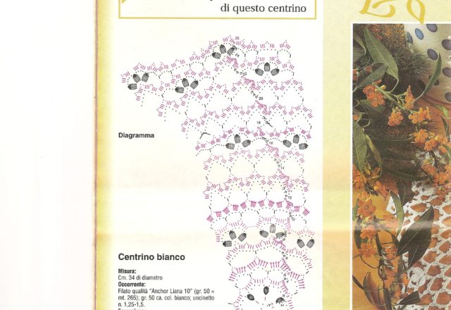 crochet doily with picots (2)