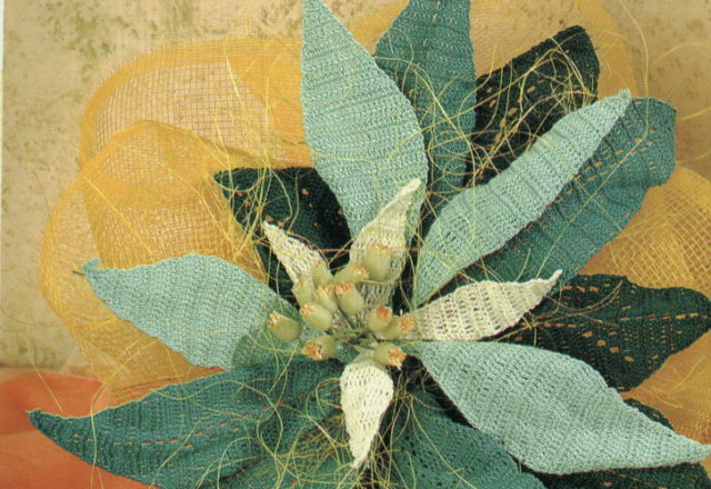 crochet flower poinsettia (3)