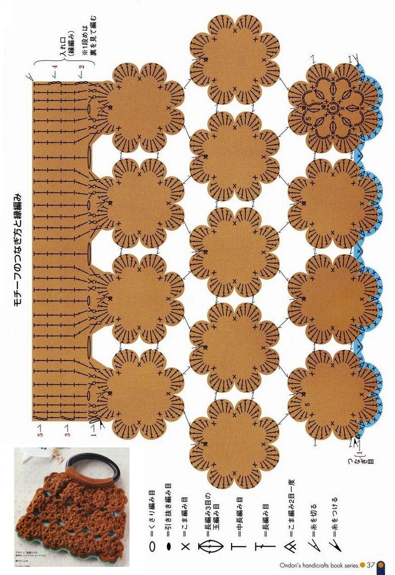 crochet handbag modules round (3)
