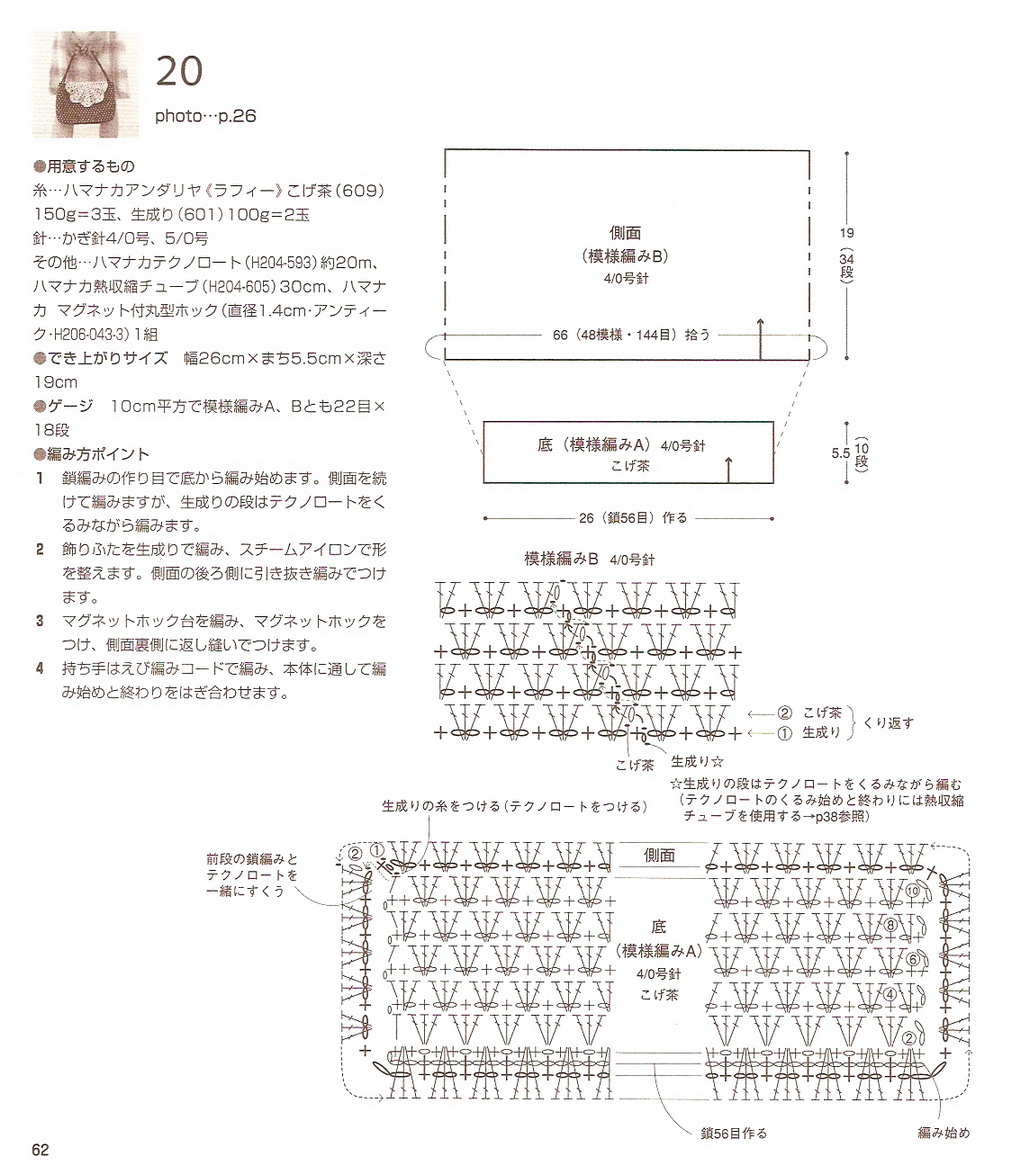crochet hat and handbag (2)