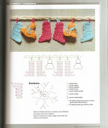 crochet hat and shoes border