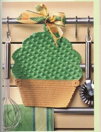 crochet jar plant potholder (1)