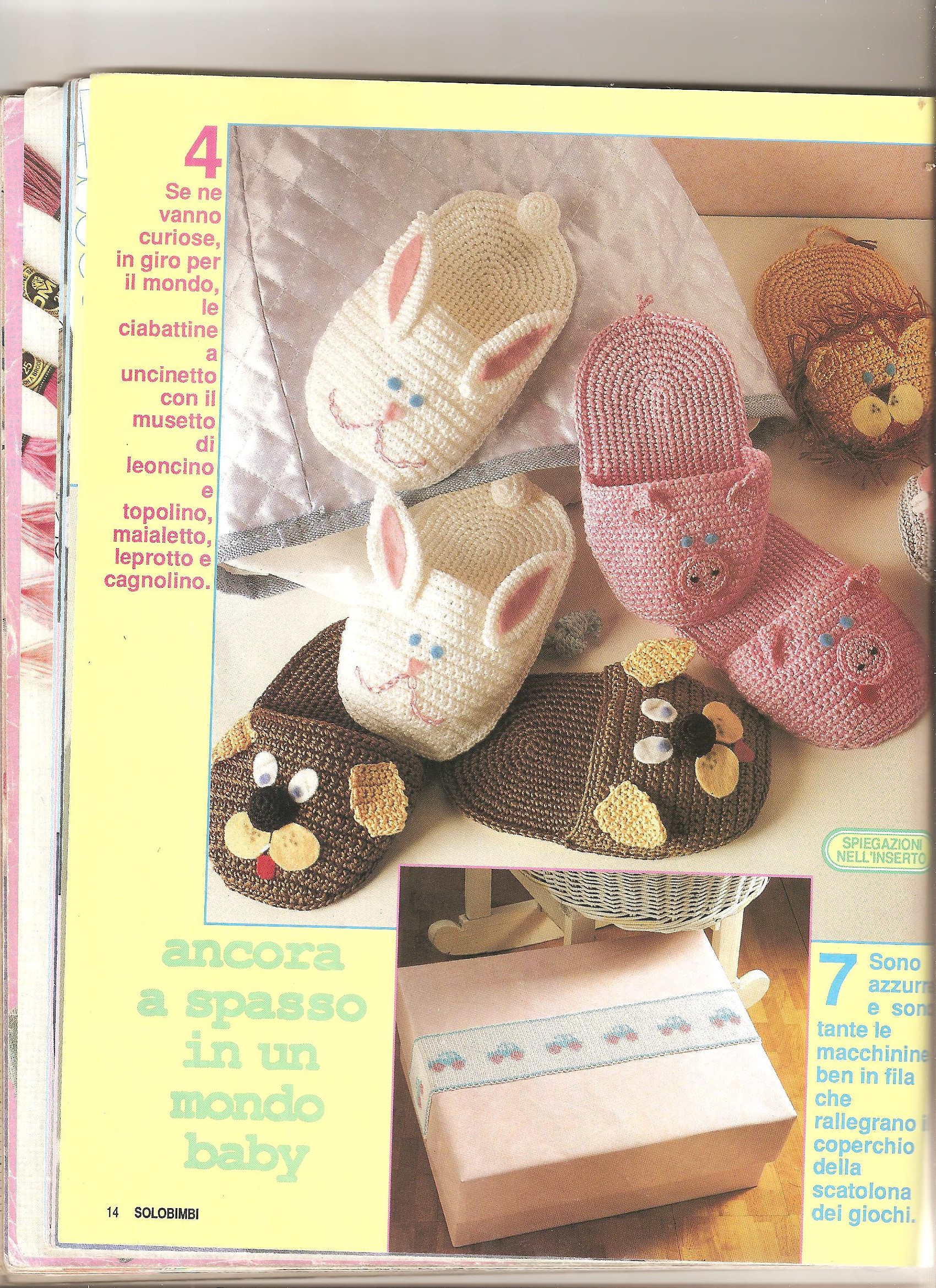 crochet kids slippers animals