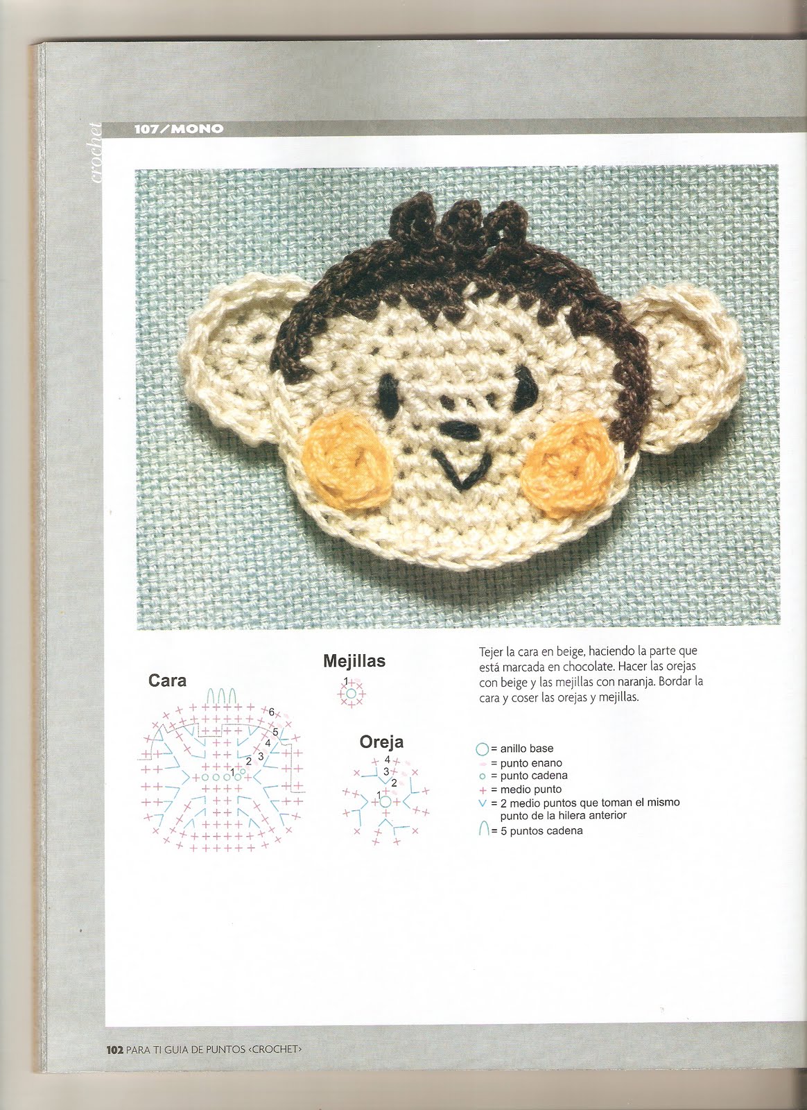 crochet monkey application