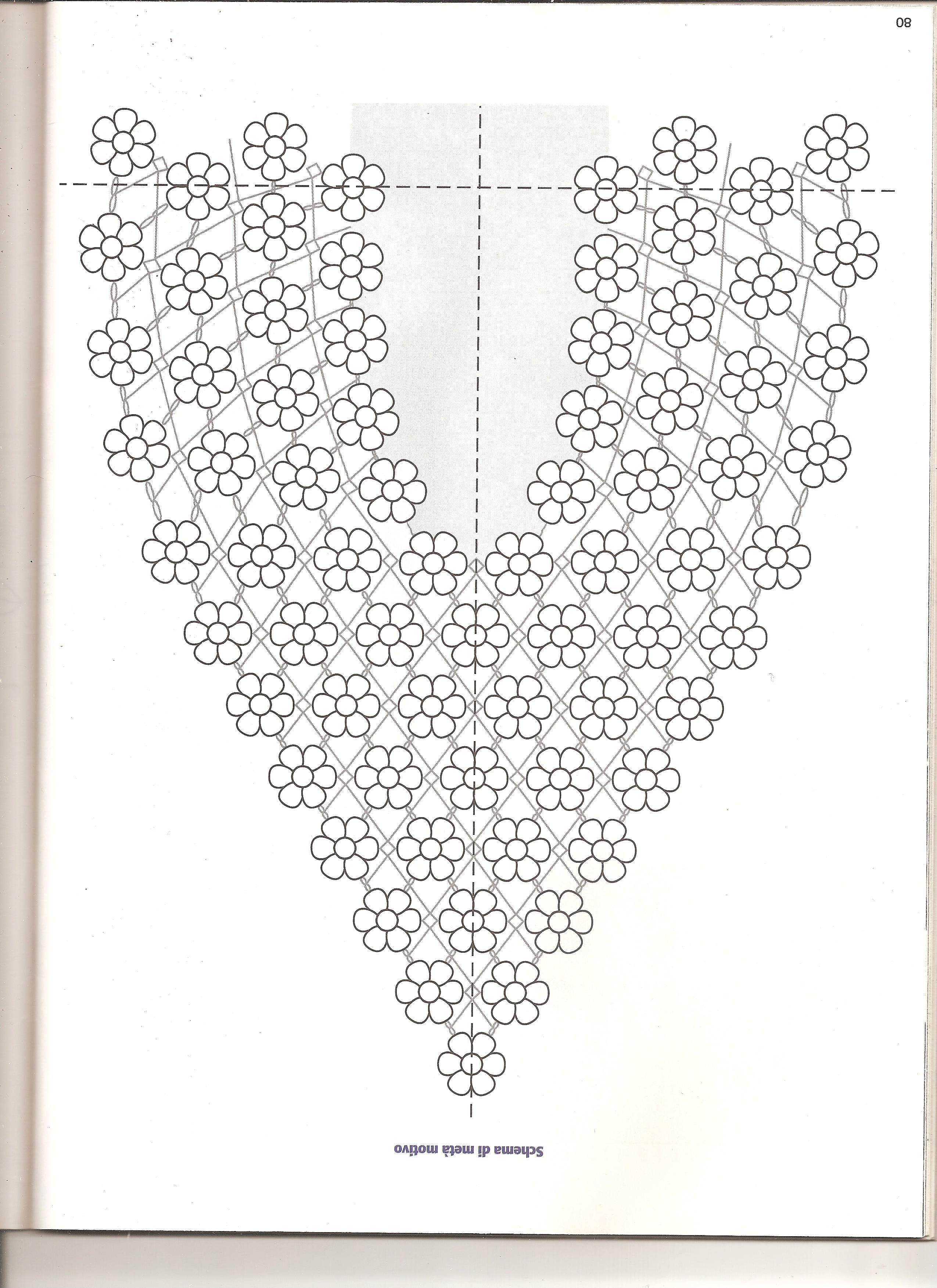 crochet oval doily flowers (3)