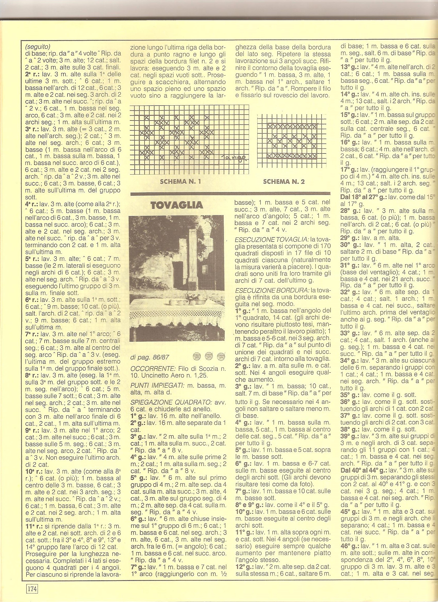 crochet placemat rectangular modules (4)