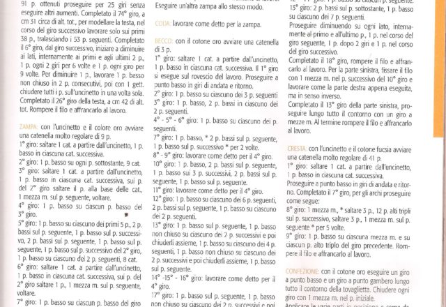 crochet placemats egg hen (4)