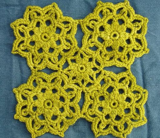 crochet round star square (1)