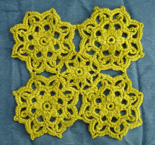crochet round star square (1)