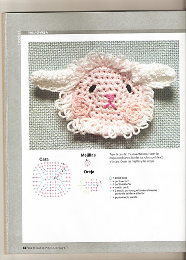 crochet sheep application