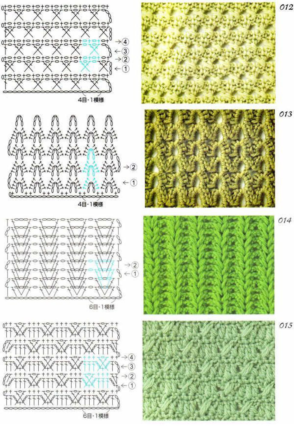 crochet stitches (302)
