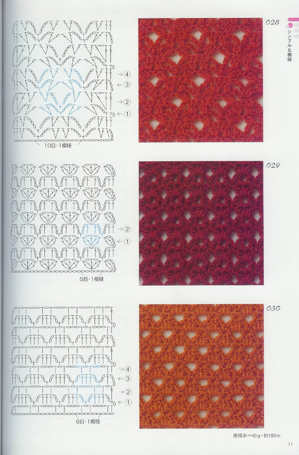 crochet stitches (306)