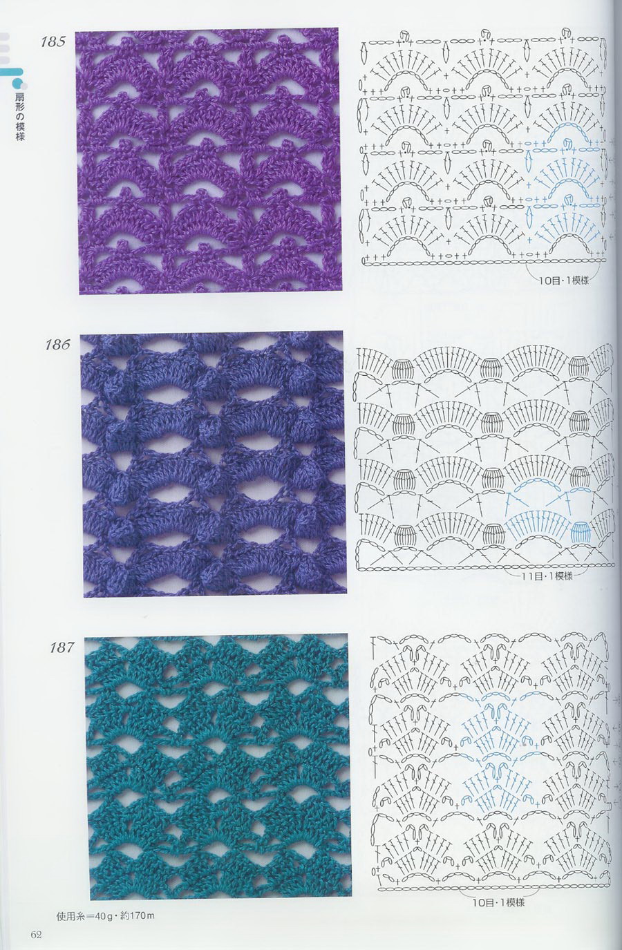 crochet stitches (354)