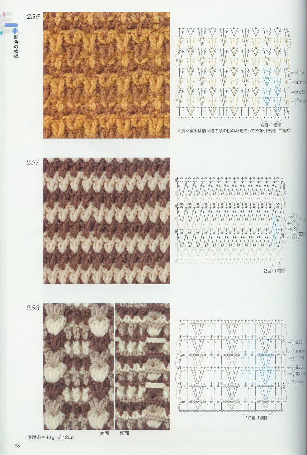 crochet stitches (380)