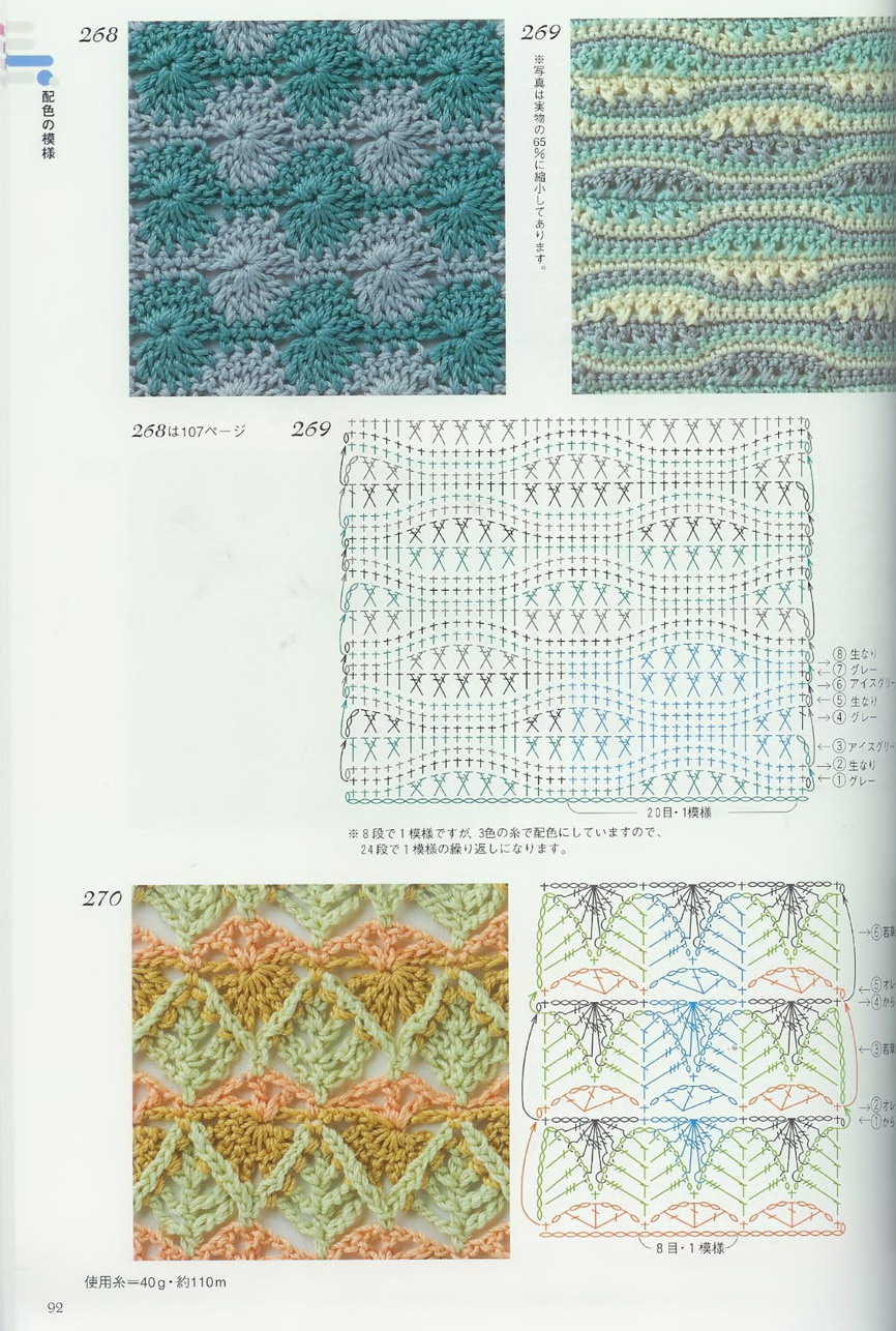 crochet stitches (384)