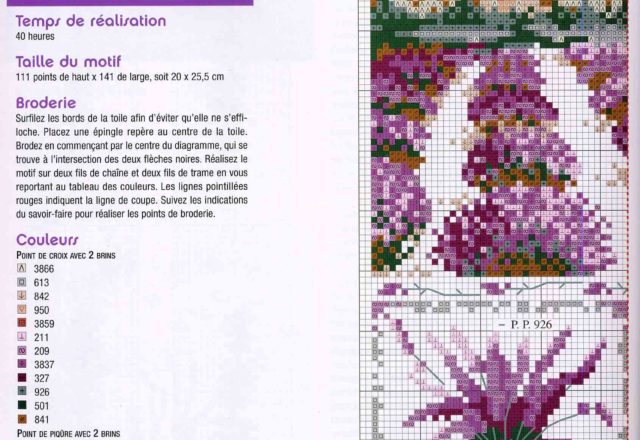 cross stich picture lavender field (2)