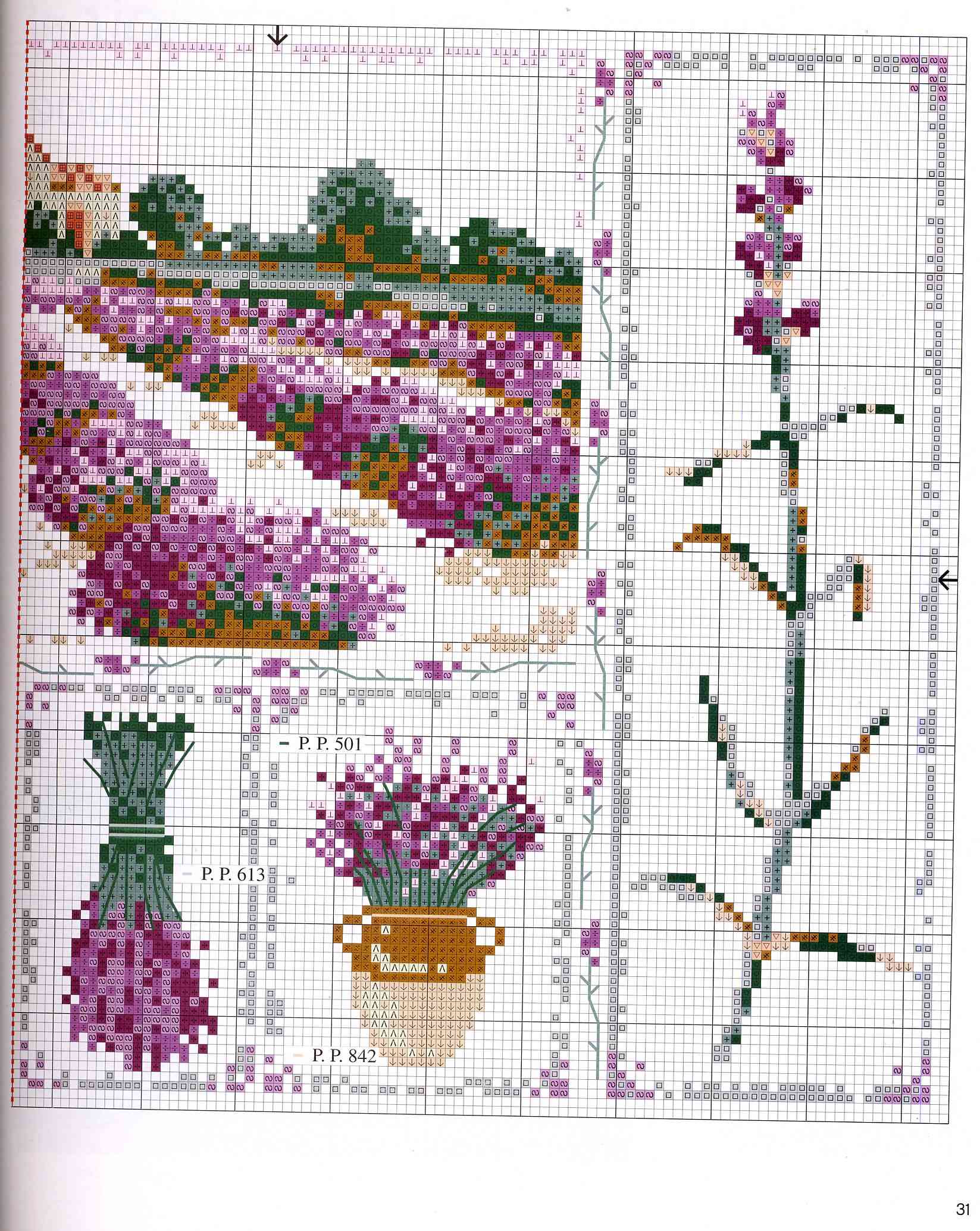 cross stich picture lavender field (3)