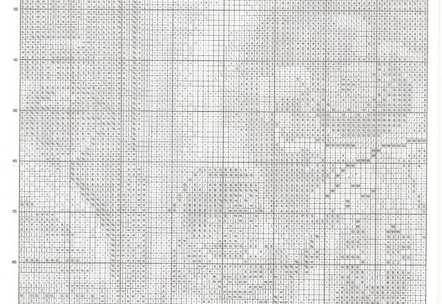 cross stich picture of ancient Egypt (2)