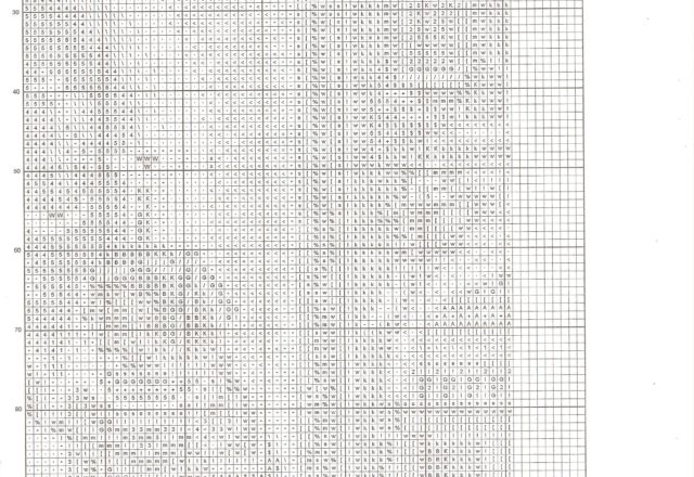 cross stich picture of ancient Egypt (3)