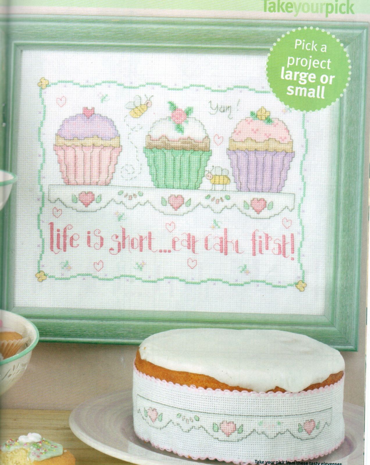 cross stitch kitchen cupcakes picture (1)