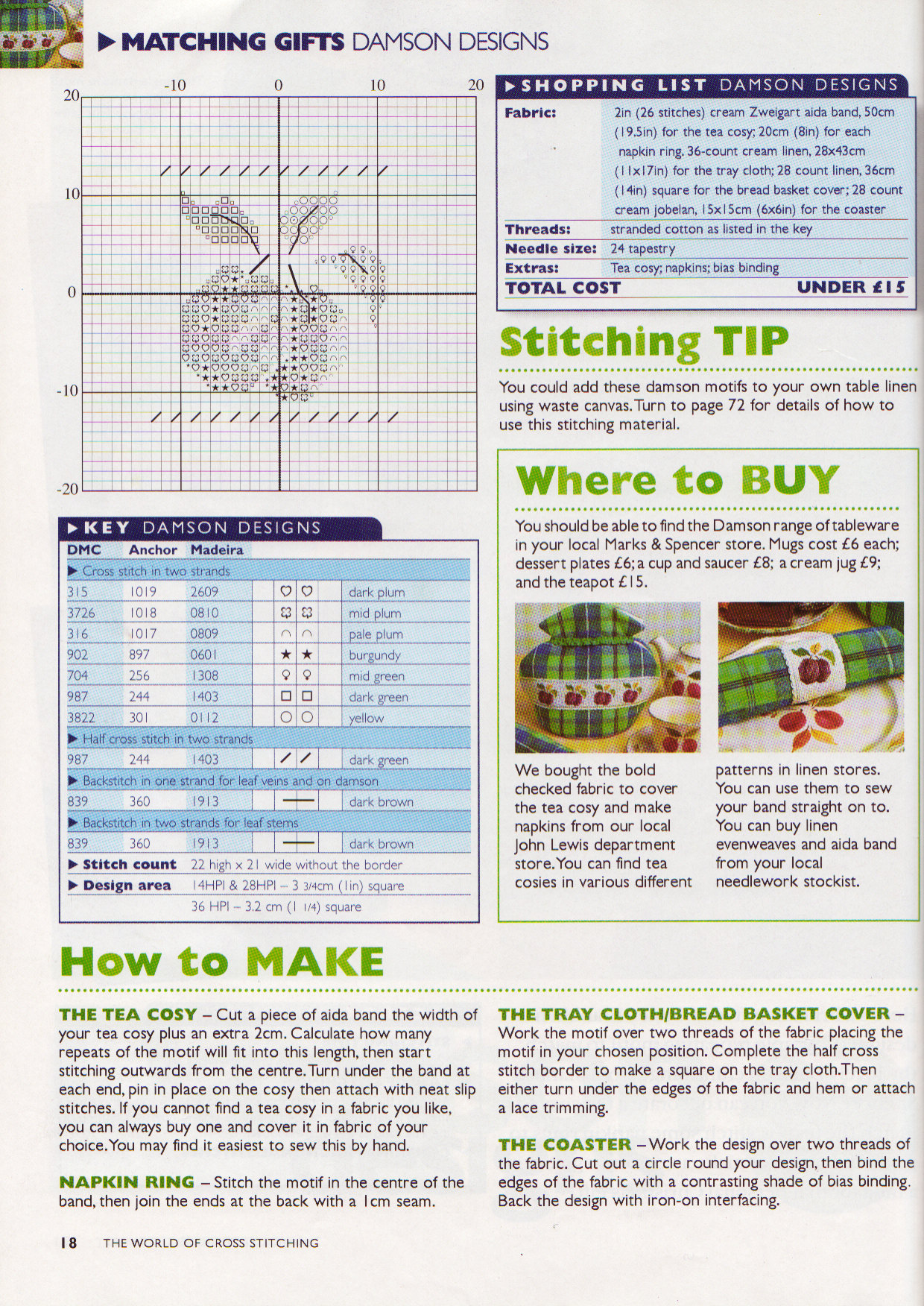 cross stitch pattern simple and versatile plum