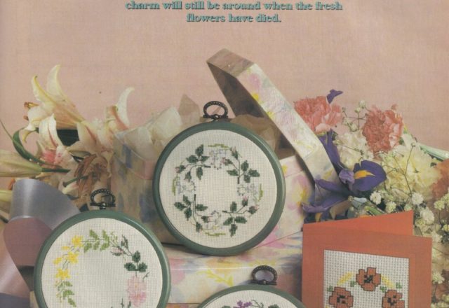 cross stitch patterns for small floral pictures (2)