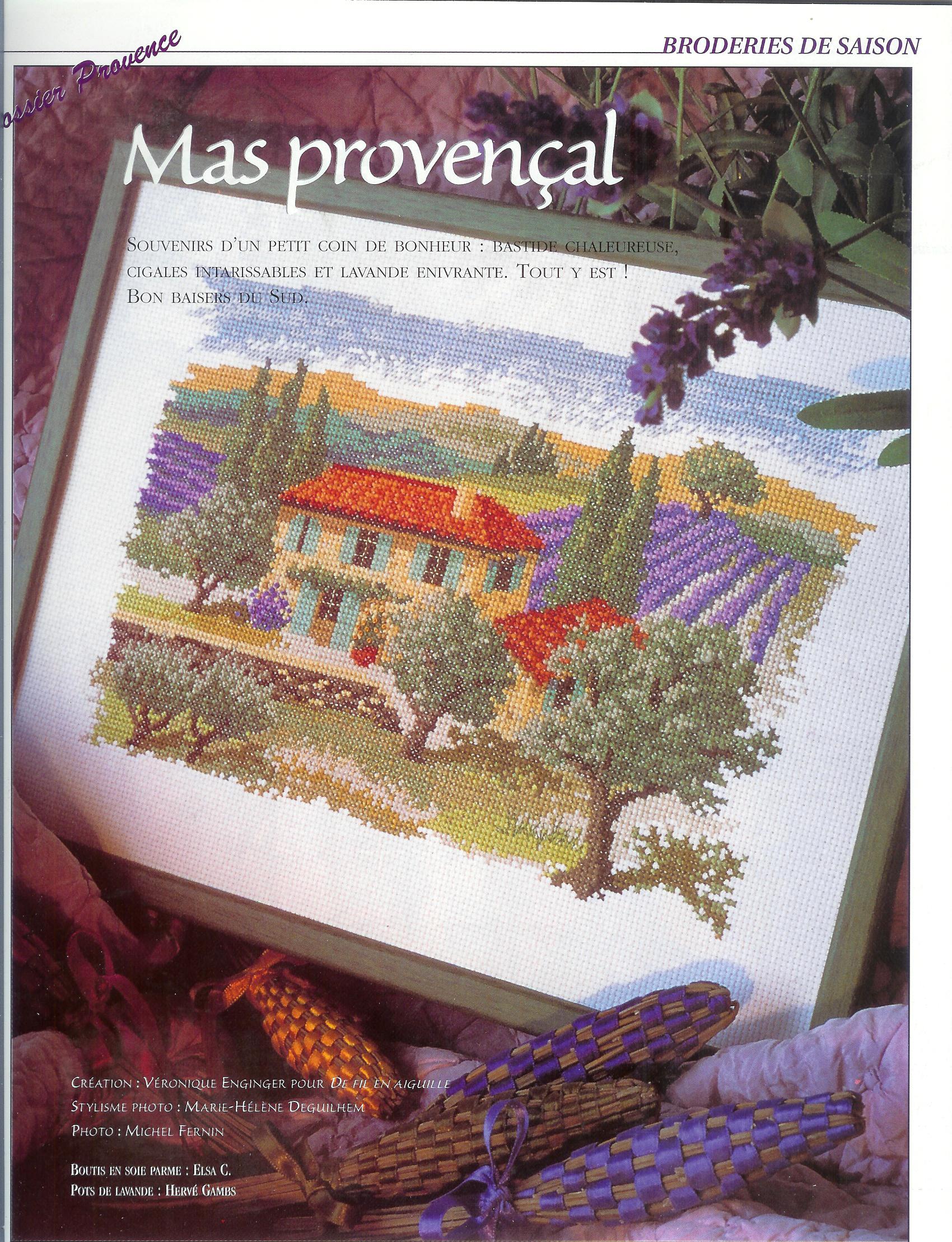 cross stitch picture lavender field (1)