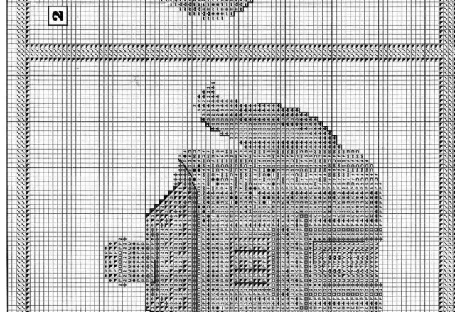 cross stitch picture portraying cute teapots (2)