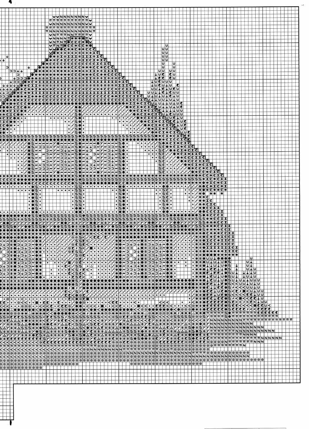 cross stitch picture with English cottage (3)