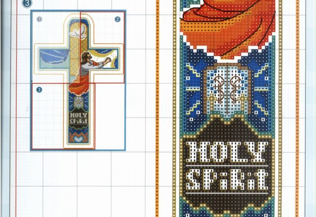 cross stitch picture with Jesus (2)