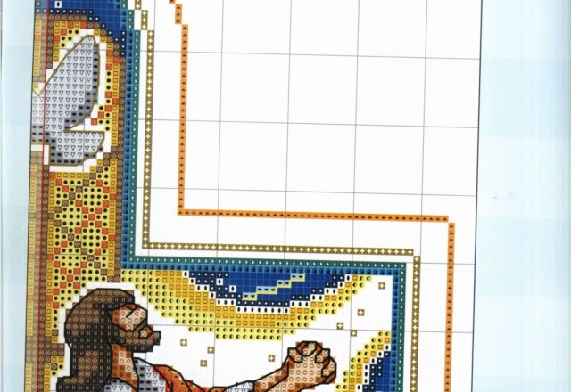cross stitch picture with Jesus (4)