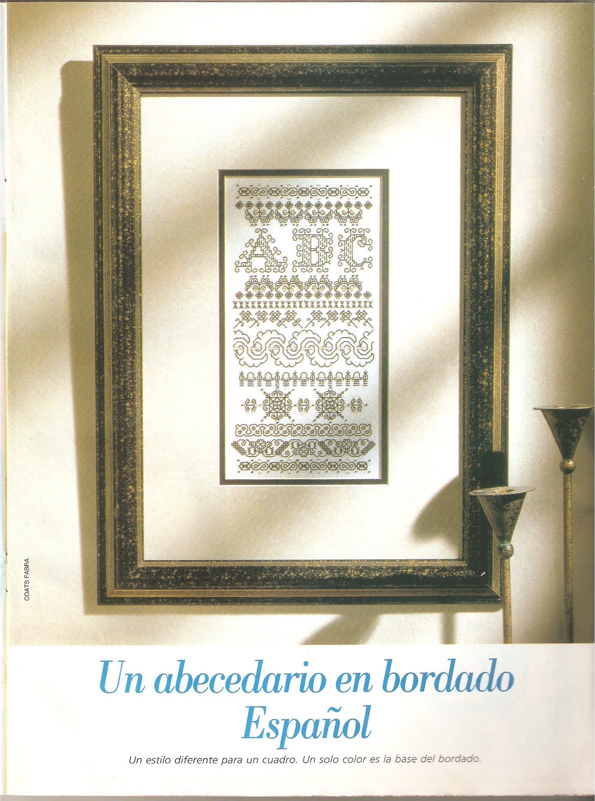 cross stitch picture with letters and borders (2)