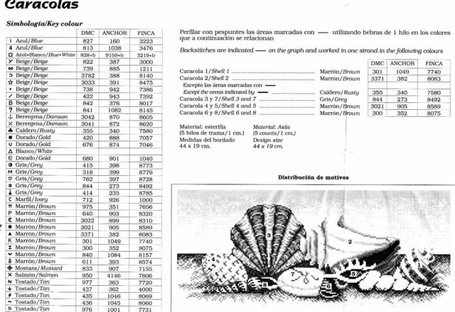 cross stitch picture with shells (4)