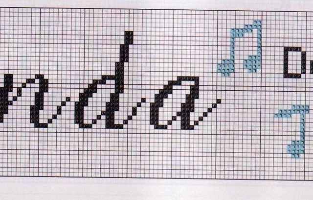 cross stitch week dishtowels musical instruments (5)