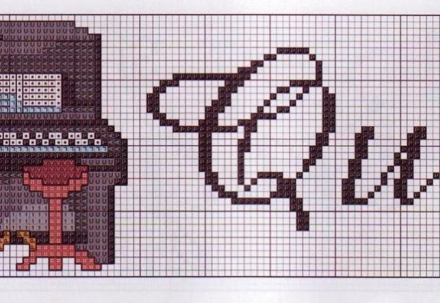 cross stitch week dishtowels musical instruments (8)