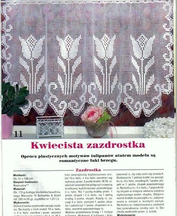 curtain Mantuan filet tulips (1)
